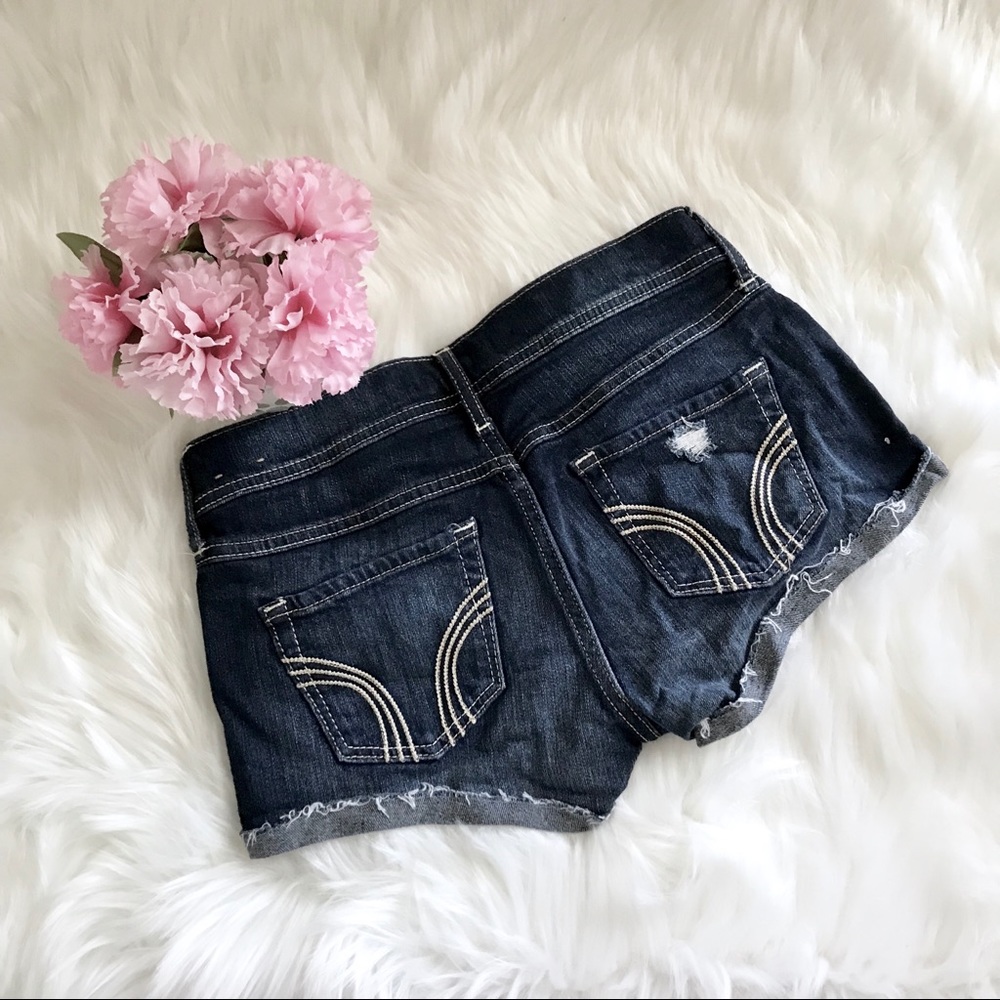 Hollister denim shorts